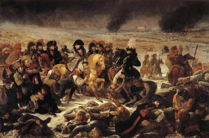 Baron Antoine-Jean Gros Napoleon auf dem Schlachtfeld von Preubisch-Eylau France oil painting art